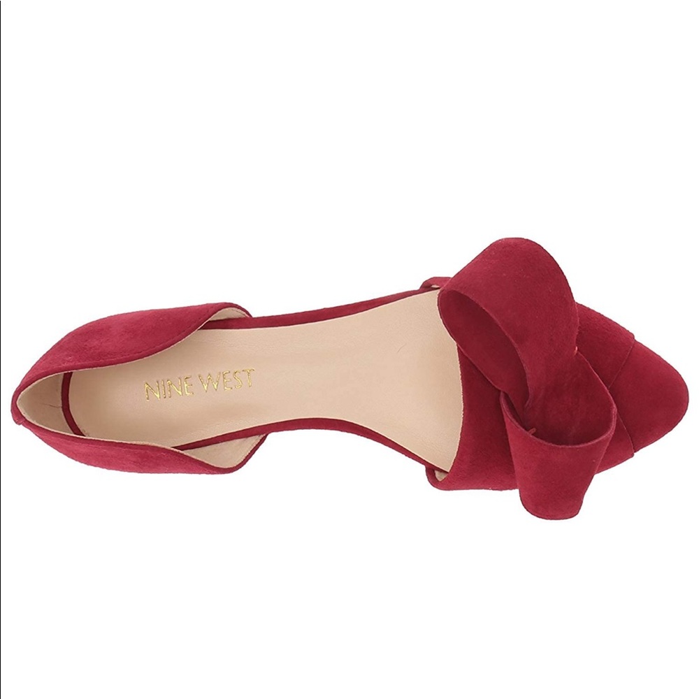 Nine West Shoreline Red Flats